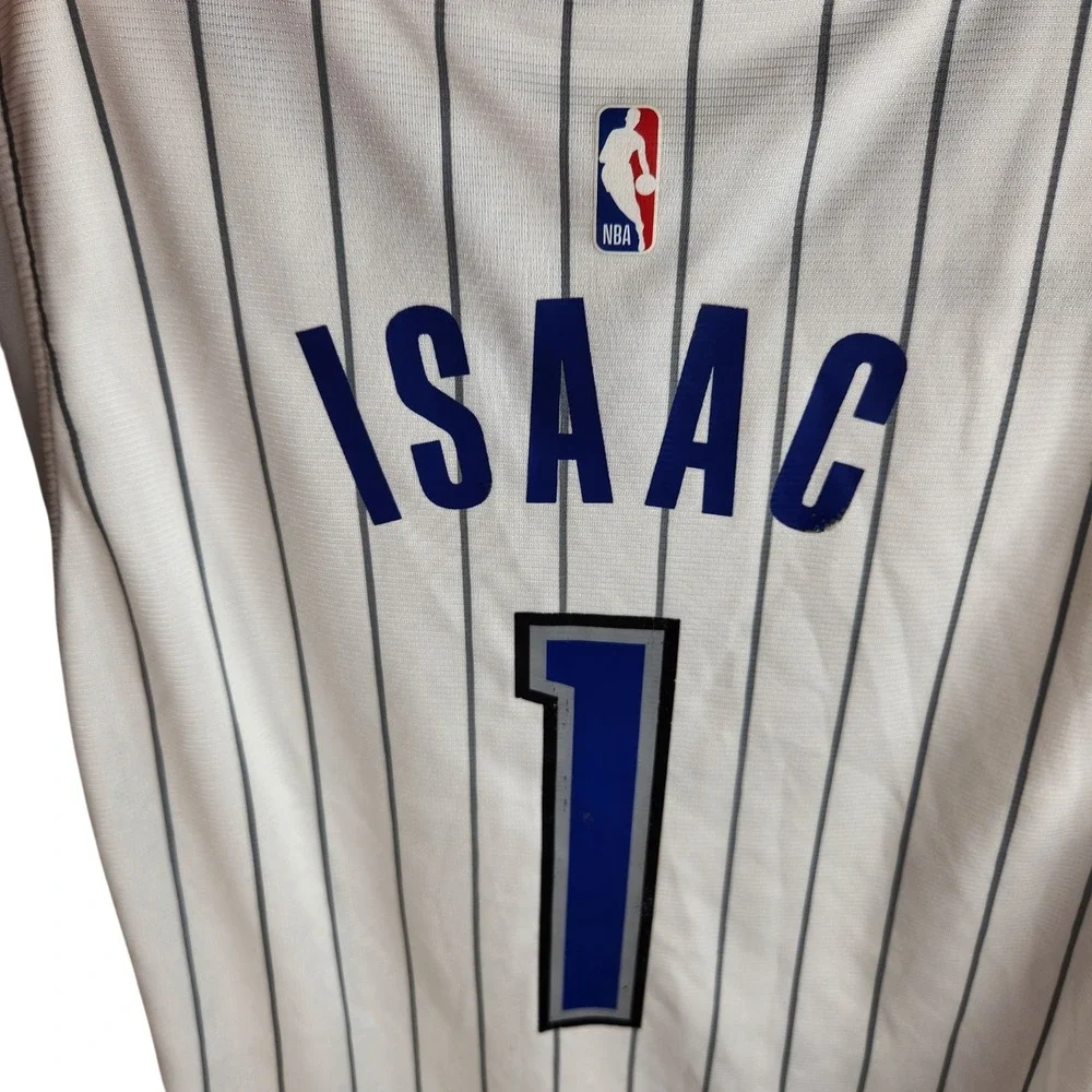 Fanatics NBA Orlando Magic Jersey #1 Isaac Youth‎ Size Large White Jersey